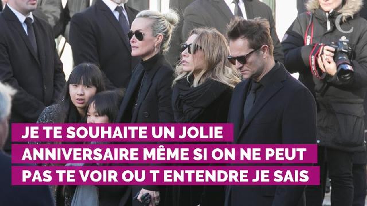 PHOTOS. Jade Hallyday poste un message bouleversant pour l'anniversaire de Johnny : "Tu nous manques terriblement"