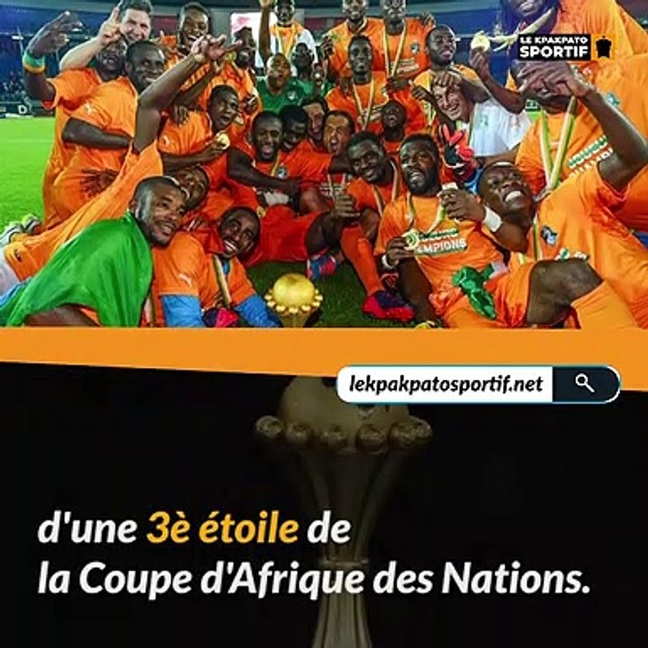 Les éléphants de Côte d'Ivoire pour la CAN 2019