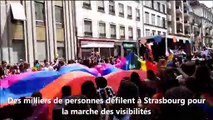 Strasbourg : des milliers de personnes pour la marche des visibilités