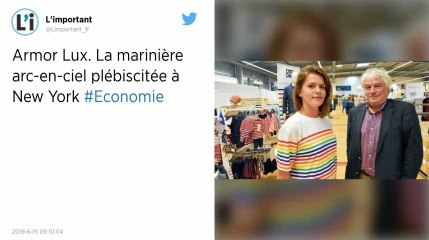 Le MoMa de New York commande à Armor Lux une marinière arc-en-ciel pour les 50 ans de la Gay Pride