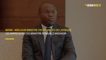 Bénin - meilleur ministre des finances de l'Afrique : les impressions du ministre Romuald Wadagni