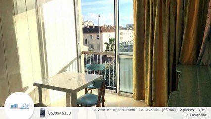 A vendre - Appartement - Le Lavandou (83980) - 2 pièces - 31m²