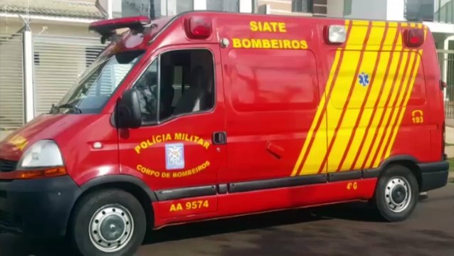 Acidente é registrado na Rua Jânio Quadros, no Pioneiros Catarinenses