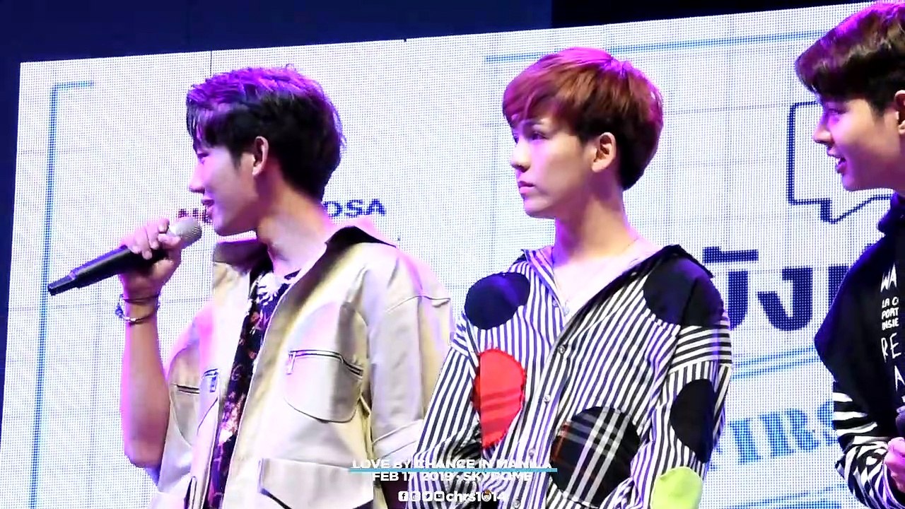 190217 LBC Cast Q&A (Love By Chance in Manila)