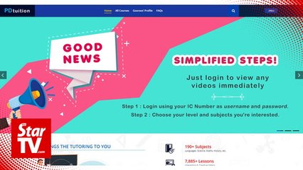 PD MP launches second edition of free e-tuition