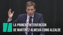 Las primeras declaraciones de Martínez-Almeida como alcalde de Madrid