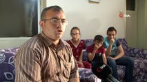 Engel tanımayan baba...Sağlık problemleri olan üç çocuğunun velayetini aldı, hem anne hem de baba oldu