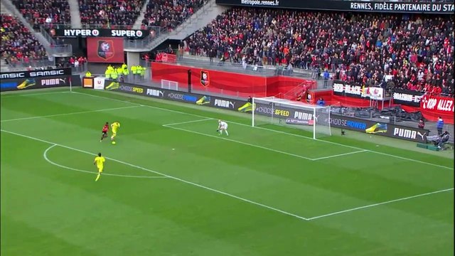 06/03/16 : Ousmane Dembélé (45') : Rennes - Nantes (4-1)