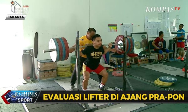 Evaluasi Lifter Pelatnas di Ajang Pra-PON