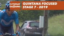Quintana Focused - Étape 7 / Stage 7 - Critérium du Dauphiné 2019