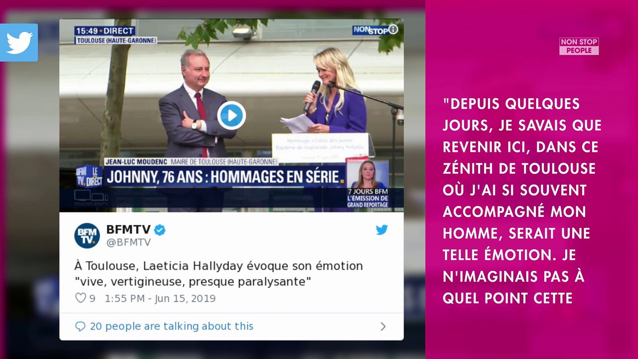 Laeticia Hallyday à Toulouse : Vive émotion lors de son discours en hommage à Johnny