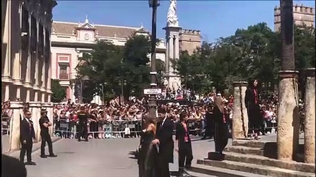 Boda Sergio Ramos y Pilar Rubio: Llegada de Joaquín y Juanito