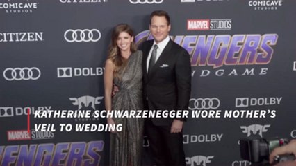 Katherine Schwarzenegger Wore Her Moms Wedding Veil