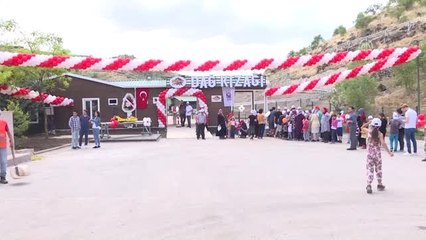 Türkiye'nin en uzun dağ kızağı parkı açıldı