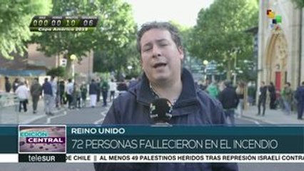 Londres recuerda a víctimas del incendio de la torre Grenfell en 2017