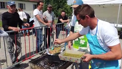 Concours de barbecue à Rans (Jura)