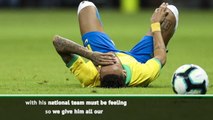 Neymar a big miss for Brazil - Suarez