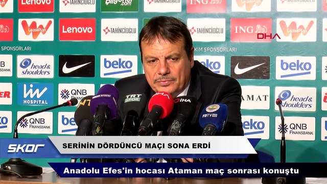 Ergin Ataman’dan maç sonu flaş hareket!