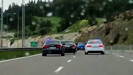 Devlet Bahçeli İstanbul'a  mehter marşıyla girdi