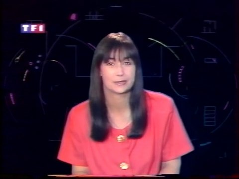 TF1 - 22 Mai 1991 - Teaser, speakerine (Carole Varenne), début JT Nuit (Jean-Claude Narcy)