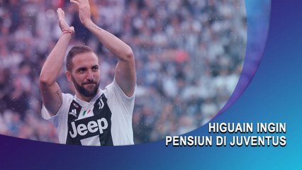 Higuain Ingin Pensiun di Juventus