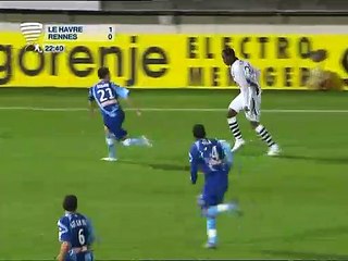 12/11/008 : Moussa Sow (23') : Le Havre - Rennes (2-1)