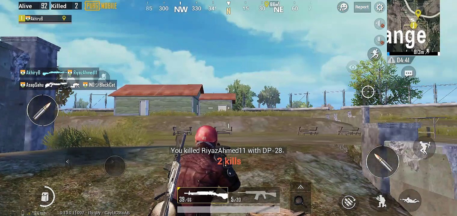 Solo Vs Squad Landing on Shooting Range // Pubg Mobile