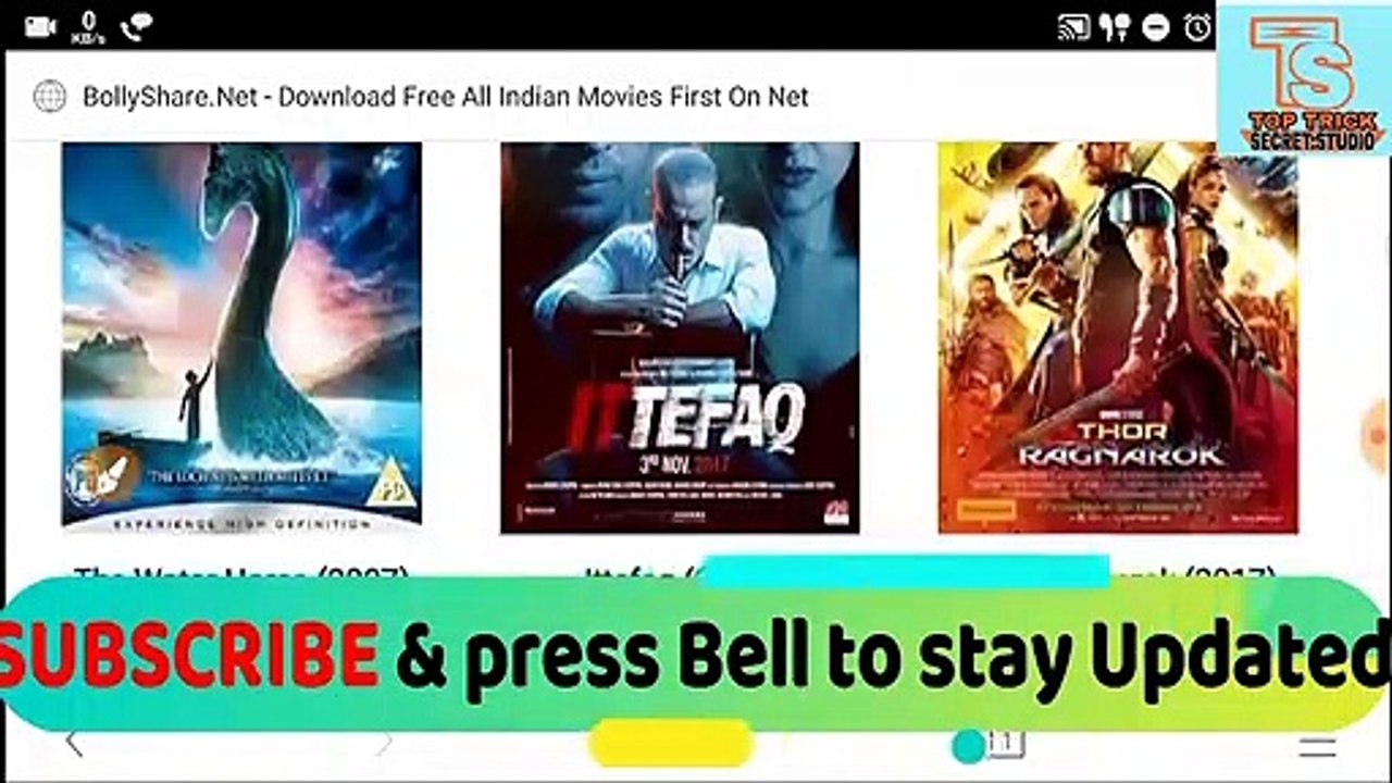 Best Ever Website To Download Latest HD Movies In 1 Click 2019 TS
