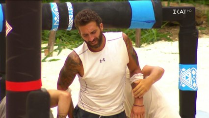 Survivor: Τραυματίστηκε πριν καλά καλά ξεκινήσει ο αγώνας - Ο Τανιμανίδης διέκοψε το παιχνίδι