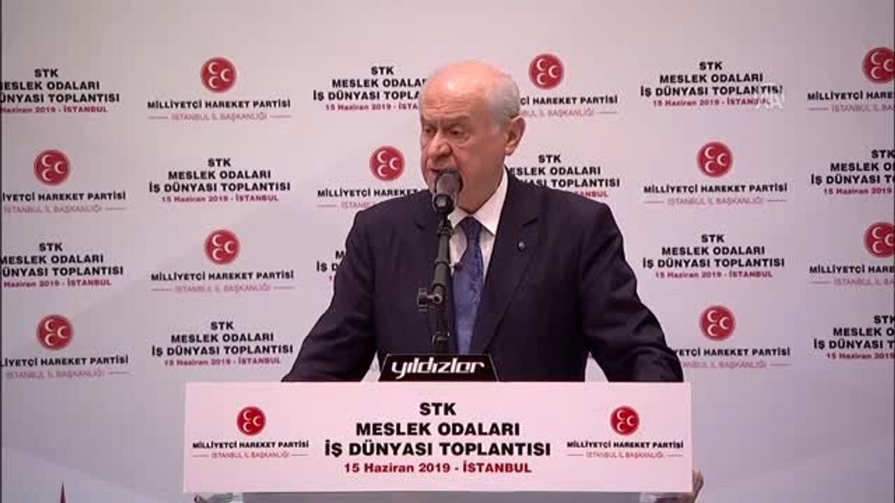 Bahçeli: "Bir yanda zillet varken diğer yanda millet vardır"