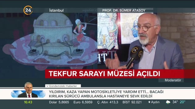 Tekfur Sarayı Müzesi açıldı