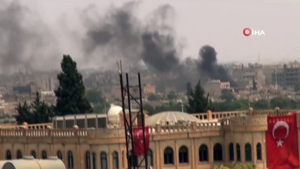 Kamışlı'da YPG noktasına bombalı saldırı