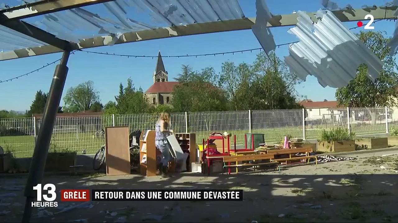 Drôme : une commune dévastée par les orages