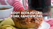 Root Beer Pulled Pork Sandwiches