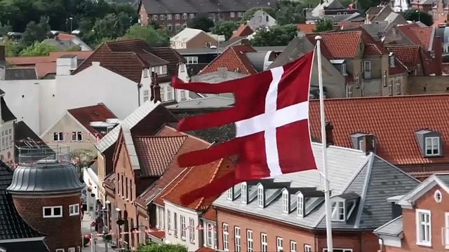 Watch: World's oldest flag, the Danish Dannebrog, celebrates 800th birthday