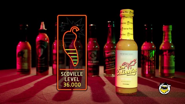 Marques Brownlee Ranks Hot Sauce Labels While Eating Spicy Wings | Hot Ones