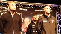 COMMONWEALTH TITLE FIGHT! - JJ METCALF v JASON WELBORN (OFFICIAL) HEAD-TO-HEAD @ PRESS CONFERENCE