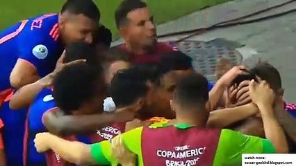 Duvan Zapata Goal - Argentina vs Colombia 0-2 15/06/2019