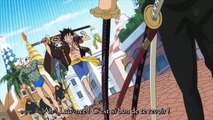 One Piece E 682- Luffy & Zoro face à Fujitora (vostfr )