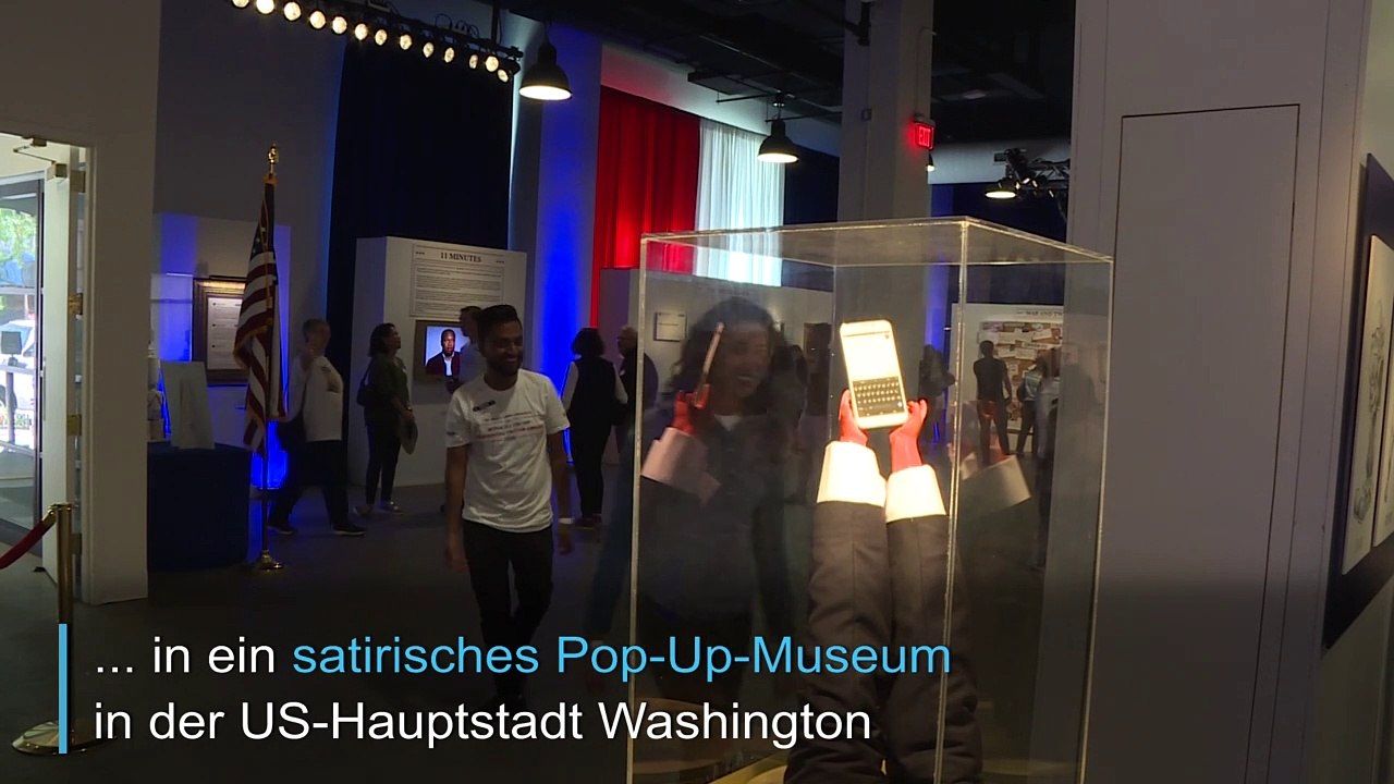 Ein PopUp-Museum für Trumps Tweets