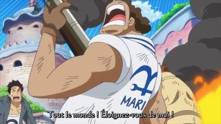 One Piece E 682- La fureur de Fujitora! (vostfr )