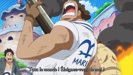One Piece E 682- La fureur de Fujitora! (vostfr )