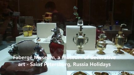 Fabergé Museum, a museum of decorative art - Saint Petersburg, Russia Holidays