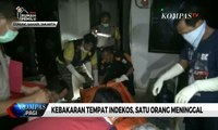 Kebakaran Tempat Indekos, Satu Orang Meninggal