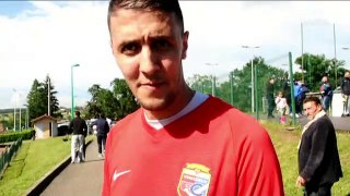 Barrage R3 – Karim FETTACHE réagit après la victoire du FC VENISSIEUX B contre le LOSC