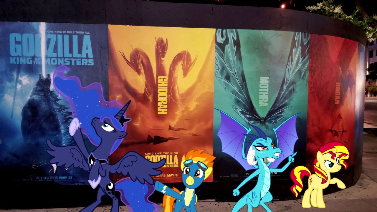 Ponies watch Godzilla King of the Monsters video Dailymotion