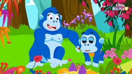 Let’s Go on a Lion Hunt | Fun Nursery Rhymes and Songs for Kids by Little Angel