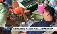 Pascabanjir, Petugas Medis Periksa Kesehatan Warga