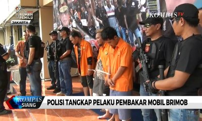 Polisi Tangkap Pelaku Pembakar Mobil Brimob Saat Aksi 22 Mei