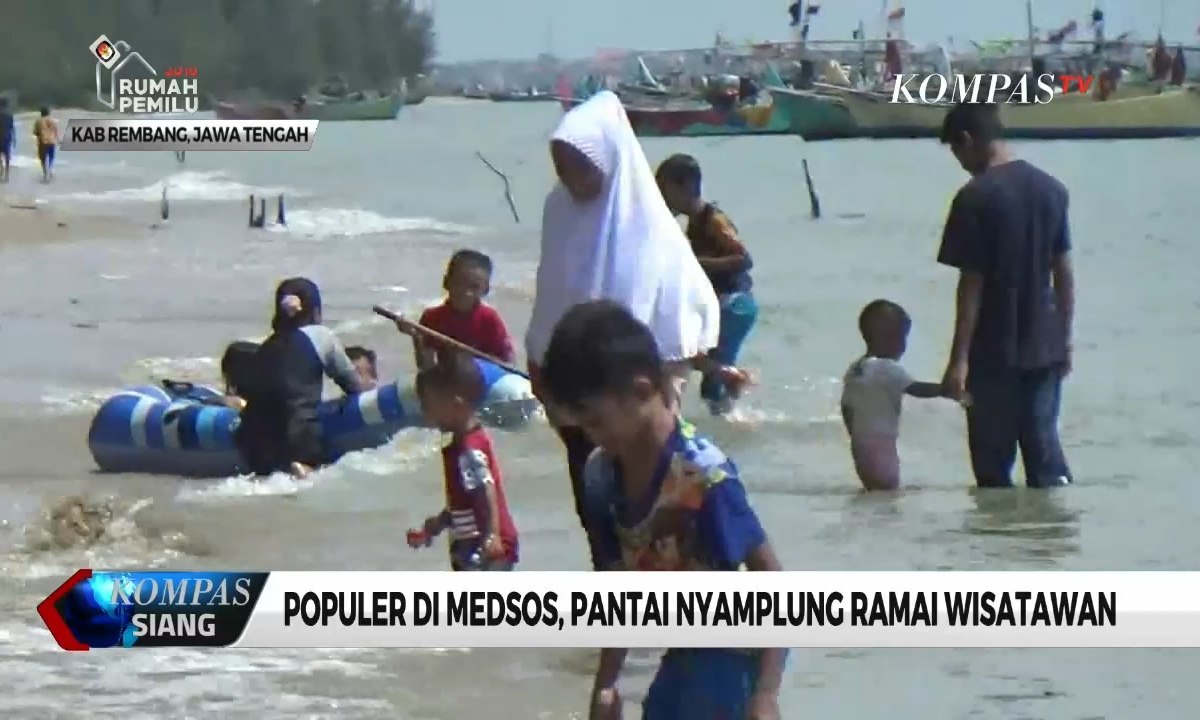 Populer di Medsos, Pantai Nyamplung Ramai Wisatawan